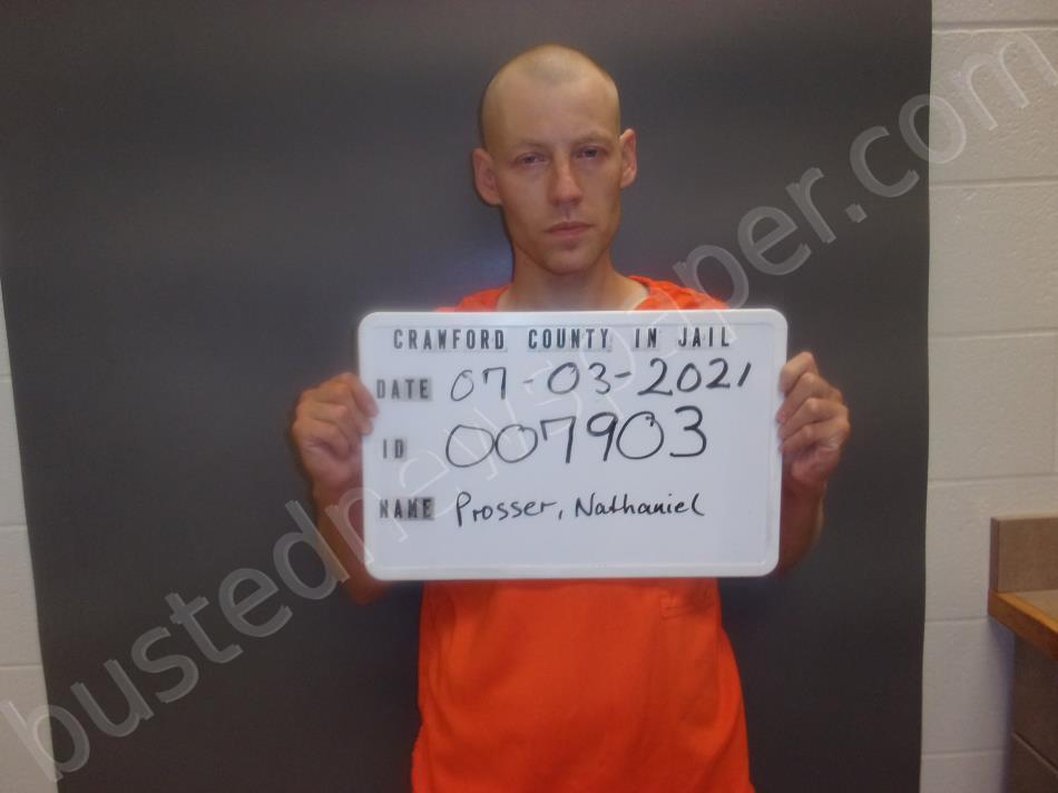 PROSSER, NATHANIEL DUWAYNE #, Crawford County, Indiana - 2021-07-03 04:37:00