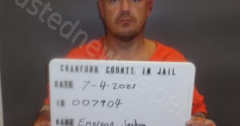 EMERSON, JOSHUA | 2021-07-04 09:00:00 Crawford County, Indiana Booking