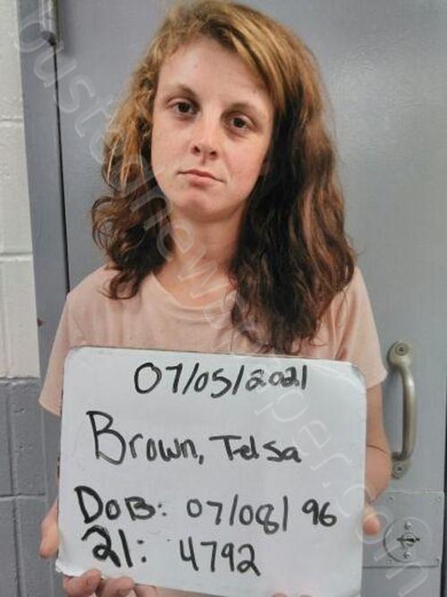 BROWN, TELSA LEANN #, Sebastian County, Arkansas - 2021-07-05 15:25:00