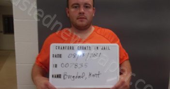 BURGDORF, KENT | 2021-08-13 18:32:00 Crawford County, Indiana Booking