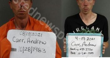 <B>CARR</B>, <B>ANDREW</B> PATRICK #, Sebastian County, Arkansas - 2021-08-18 15:25:00