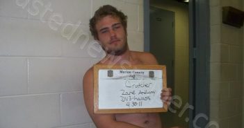 ZANE CRUTCHER | 2021-08-20 Marion County, Alabama Booking