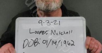 LOOPER, MITCHELL DEAN | 2021-09-03 08:27:00 Sebastian County, Arkansas Booking