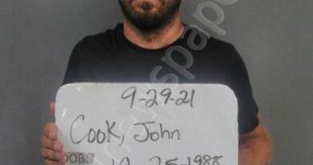 COOK, JOHN | 2021-09-30 01:35:00 Sebastian County, Arkansas Booking