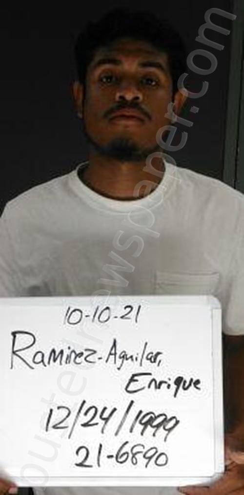 RAMIREZ-AGUILAR, ENRIQUE #, Sebastian County, Arkansas - 2021-10-10 05:33:00