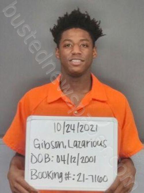 GIBSON, LAZARIOUS LAMAR #, Sebastian County, Arkansas - 2021-10-24 18:37:00