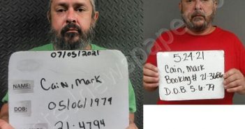 <B>CAIN</B>, <B>MARK</B> <B>ALAN</B> #, Sebastian County, Arkansas - 2021-12-08 13:16:00