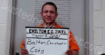 <B>BOLTON</B>, <B>CHRISTOPHER</B> CODY #, Chilton County, Alabama - 2022-02-14 11:37:00
