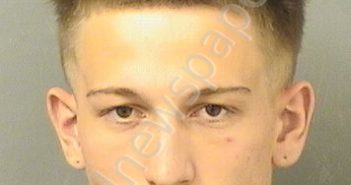 SCHLENZ, HARRISON STEPHEN | 2022-03-31 22:23:00 Palm Beach County, Florida Booking