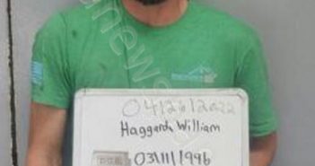 <B>HAGGARD</B>, WILLIAM <B>CHRISTOPHER</B> #, Sebastian County, Arkansas - 2022-04-26 01:20:00