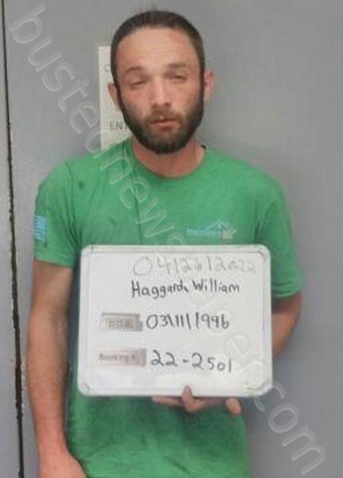 HAGGARD, WILLIAM CHRISTOPHER #, Sebastian County, Arkansas - 2022-04-26 01:20:00
