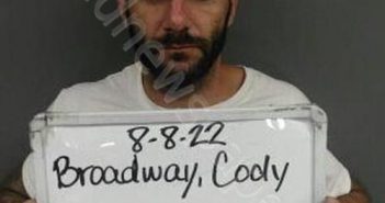 BROADWAY, CODY RICHARD | 2022-09-04 15:07:00 Sebastian County, Arkansas Booking