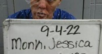 MONK, JESSICA DYAN | 2022-09-04 19:31:00 Sebastian County, Arkansas Booking