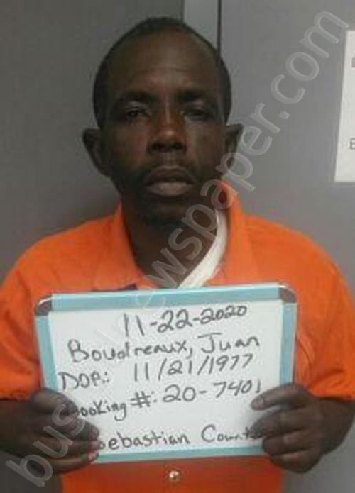 BOUDREAUX, JUAN NMN #, Sebastian County, Arkansas - 2022-09-22 12:14:00