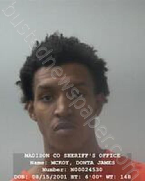 DONTA JAMES MCKOY #, Madison County, Alabama - 2022-09-26 10:08:00