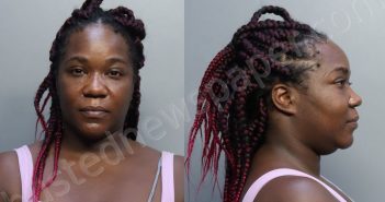 CHAMBERS, SHERRYL EUNICE | 2022-09-29 11:41:00 Miami-Dade County, Florida Booking