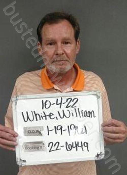 WHITE, WILLIAM FRANK #, Sebastian County, Arkansas - 2022-10-04 21:50:00