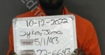SYKES, JAMES HENRY CHRISTOPER | 2022-11-17 10:15:00 Sebastian County, Arkansas Booking