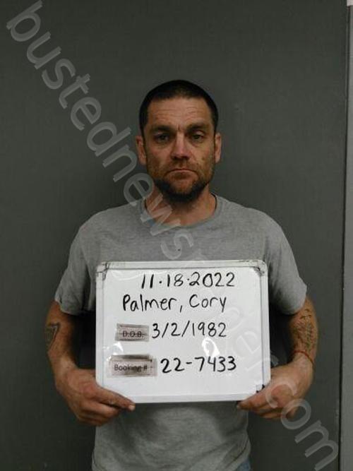 PALMER, CORY SHANE #, Sebastian County, Arkansas - 2022-11-18 15:10:00
