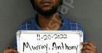 MURRAY, ANTHONY TYRONE | 2022-11-20 18:23:00 Sebastian County, Arkansas Booking
