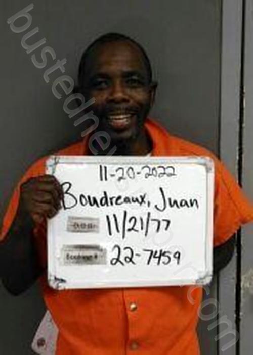 BOUDREAUX, JUAN NMN #, Sebastian County, Arkansas - 2022-11-20 18:59:00