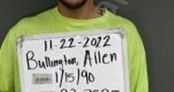 BULLINGTON, ALLEN WAYNE JUNIOR | 2022-11-22 21:18:00 Sebastian County, Arkansas Booking