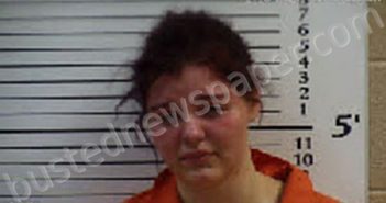 HARRELL, ALEXANDRIA NICOLE | 2022-12-25 04:51:00 Cherokee County, North Carolina Booking