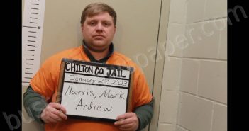 <B>HARRIS</B>, <B>MARK</B> <B>ANDREW</B> #, Chilton County, Alabama - 2023-01-27 12:18:00