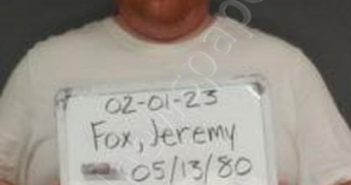 FOX, <B>JEREMY</B> STEPHEN #, Sebastian County, Arkansas - 2023-02-01 19:46:00