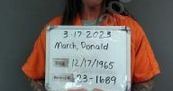MARCH, <B>DONALD</B> ZIGMUND #, Sebastian County, Arkansas - 2023-03-17 12:10:00