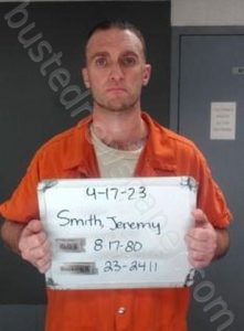 SMITH, JEREMY SCOTT | 2023-04-17 20:28:00 Sebastian County, Arkansas Booking