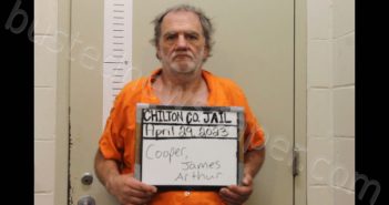 <B>COOPER</B>, JAMES <B>ARTHUR</B> #, Chilton County, Alabama - 2023-04-29 10:49:00