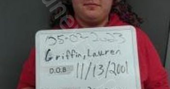 GRIFFIN, LAUREN DOREEN | 2023-05-03 11:11:00 Sebastian County, Arkansas Booking
