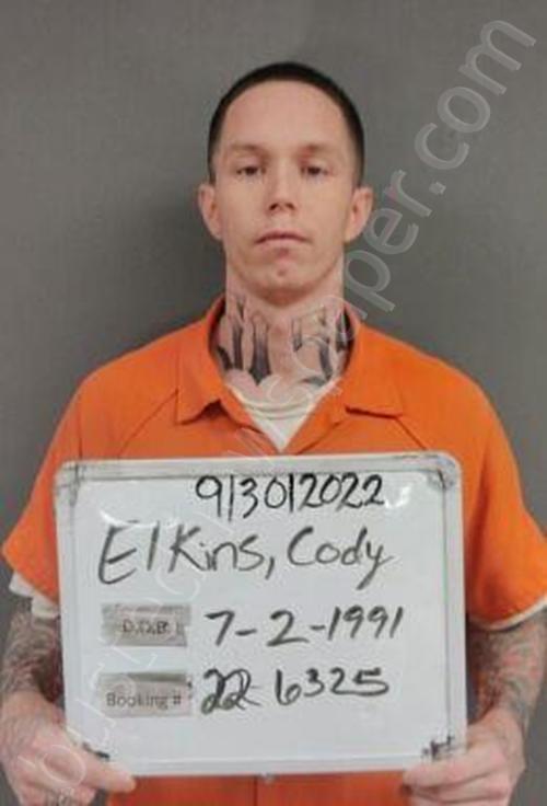 ELKINS, CODY WAYNE #, Sebastian County, Arkansas - 2023-06-05 19:56:00