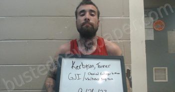 TANNER KERBYSON | 2023-09-26 20:36:00 Marion County, Alabama Booking