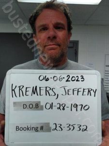 KREMERS, JEFFERY BRYAN | 2023-11-15 09:42:00 Sebastian County, Arkansas Booking