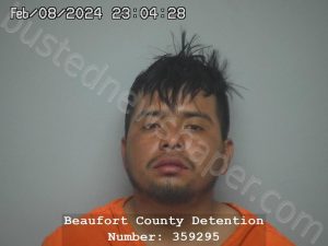 MIGUEL ANGEL LOPEZ HERNANDEZ | 2024-02-08 22:13:09 Beaufort County, South Carolina Booking