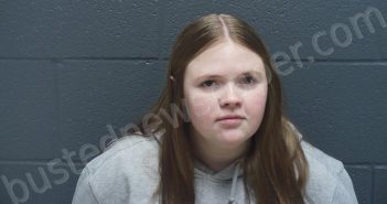 HOMOD, LEAH BROOKE | 2024-02-29 22:53:00 Montgomery County, Indiana Booking