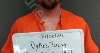 <B>DYKES</B>, <B>JEREMY</B> <B>LANE</B> #, Sebastian County, Arkansas - 2024-04-02 16:42:00