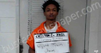 WYATT, TYWON JAVON | 2024-05-11 03:54:00 Chilton County, Alabama Booking