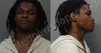 PALMER, KIRK DEVONNE | 2024-05-18 21:43:00 Miami-Dade County, Florida Booking