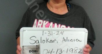 <B>SALOKAR</B>, <B>ALICIA</B> <B>IVY</B> #, Sebastian County, Arkansas - 2024-05-20 20:18:00