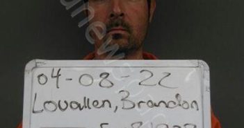 <B>LOUALLEN</B>, <B>BRANDON</B> <B>DALE</B> #, Sebastian County, Arkansas - 2024-06-21 02:25:00