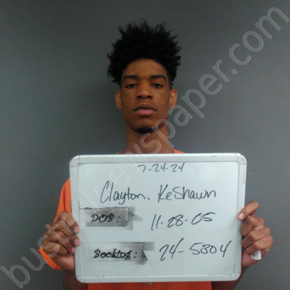 CLAYTON, KESHAWN JAMEL #, Sebastian County, Arkansas - 2024-07-24 11:55:00