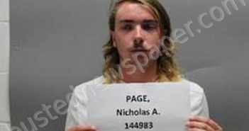 NICHOLAS PAGE | 2024-07-27 23:30:00 Cass County, Nebraska Booking