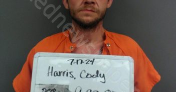 HARRIS, CODY JAMES | 2024-07-27 18:31:00 Sebastian County, Arkansas Booking