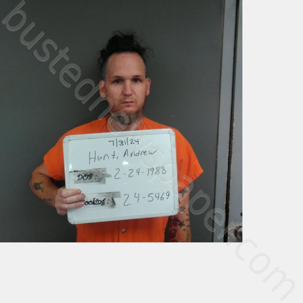 HUNT, ANDREW LAWRENCE #, Sebastian County, Arkansas - 2024-07-31 11:02:00