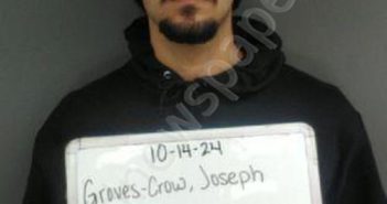 GROVES-CROW, JOSEPH MORGAN | 2024-10-14 18:42:00 Sebastian County, Arkansas Booking