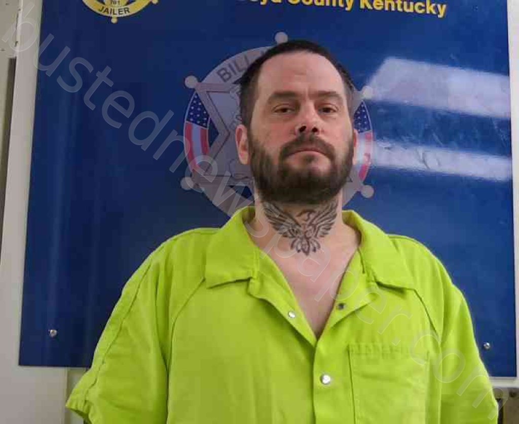 Nelson, Matthew 20241017 Boyd County, Kentucky Booking