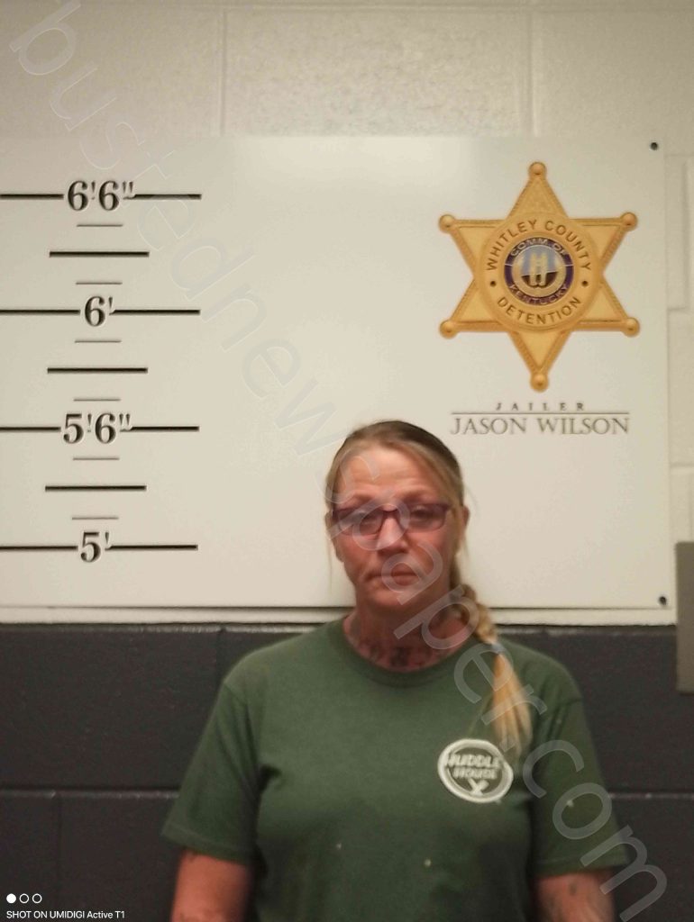 Hicks, Tina 20241017 Whitley County, Kentucky Booking